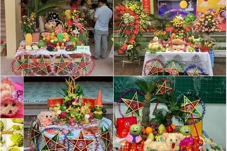 Cách Trưng Bày Mâm Ngũ Quả Trung Thu
