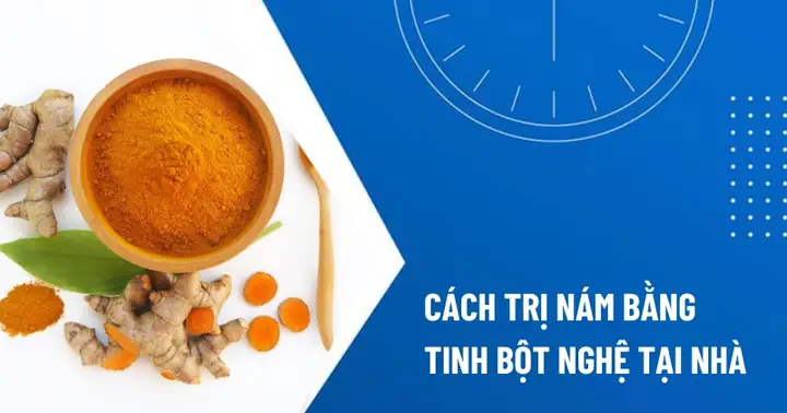 Cách Uống Tinh Bột Nghệ Trị Tàn Nhang