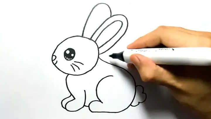 Cách Vẽ Con Thỏ Cho Bé