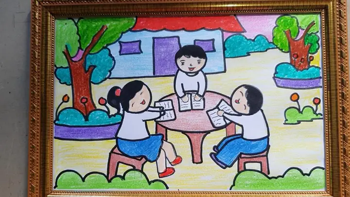 Cách Vẽ Đề Tài Học Tập