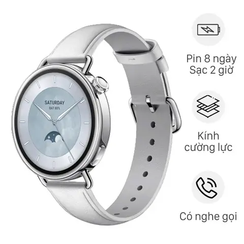 Cách Vệ Sinh Dây Đồng Hồ Cao Sử Màu Trắng