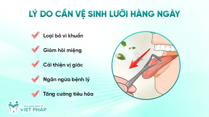 Cách Vệ Sinh Lưỡi Hàng Ngày