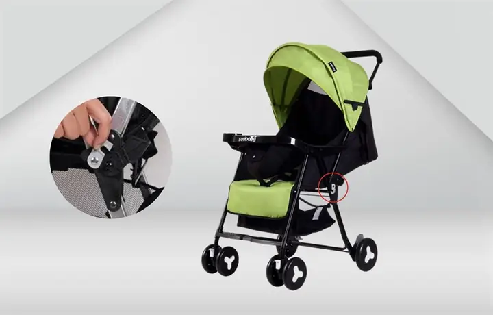 Cách Xếp Xe Đẩy Em Bé Seebaby Cách Xếp Xe Đẩy Em Bé Seebaby