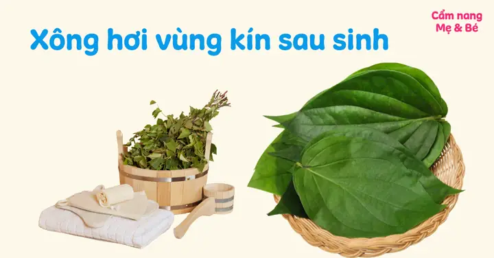 Cách Xông Hơ Vung Kin Sau Khi Sinh
