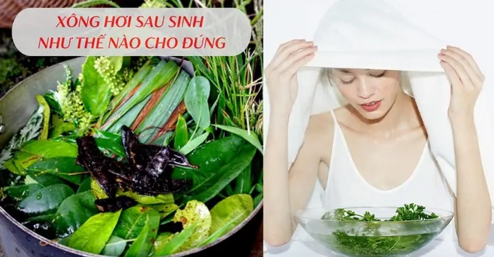 Cách Xông Hơi Cho Phụ Nữ Sau Sinh