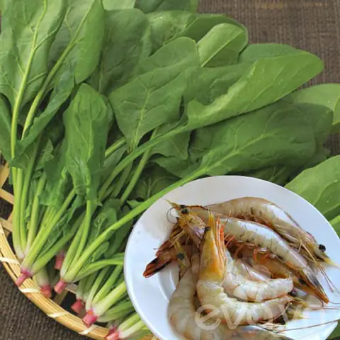 Cải Bó Xôi Có Nấu Được Với Tôm
