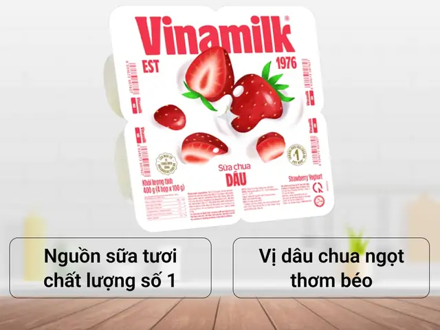 Calo Trong 1 Hộp Sữa Chua Vinamilk