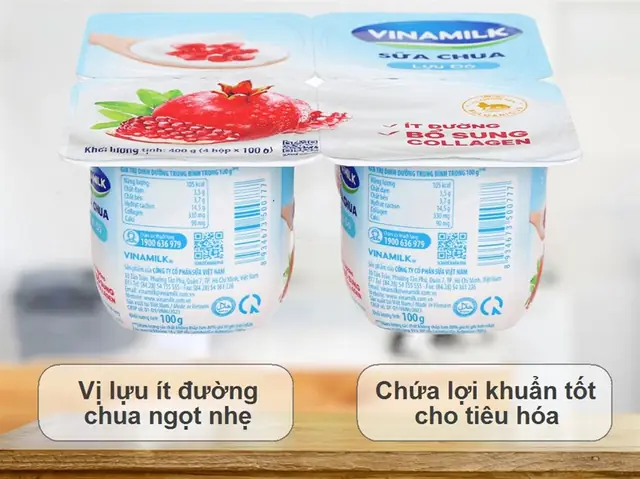 Calo Trong 1 Hộp Sữa Chua Vinamilk Có Đường Calo Trong 1 Hộp Sữa Chua Vinamilk Có Đường