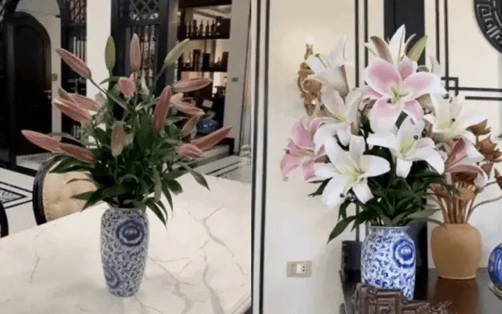Cắm Hoa Ly Bàn Thờ Đẹp
