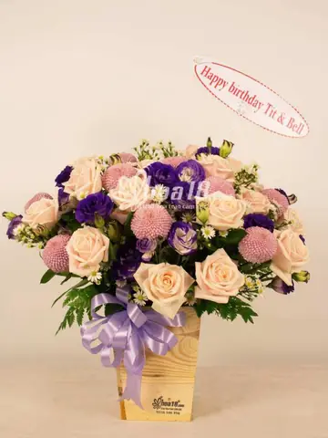 Cắm Hoa Nghệ Thuật Theo Chủ Đề 20 10