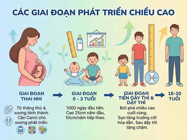 Canxi Cho Trẻ Tiền Dậy Thì