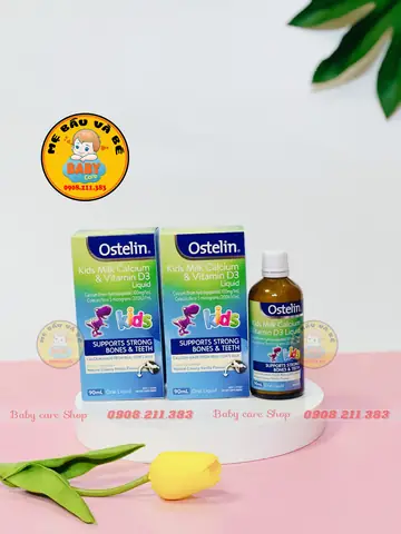 Canxi Dạng Nước Cho Trẻ Sơ Sinh