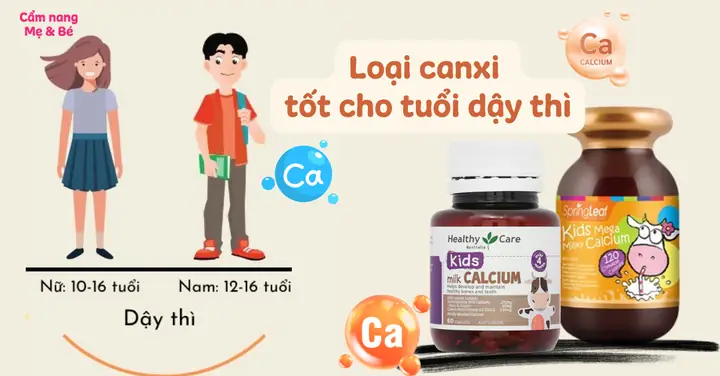 Canxi Phát Triển Chiều Cao Cho Bé