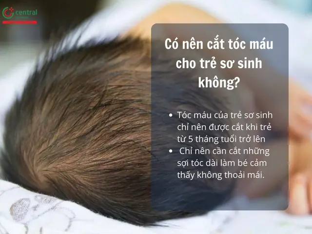 Cắt Tóc Lần Đầu Cho Trẻ Sơ Sinh
