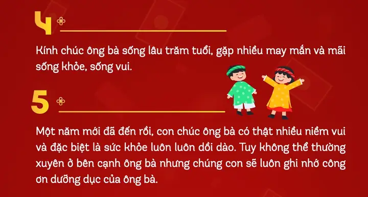 Câu Chúc Tết Ông Bà Hay Nhất