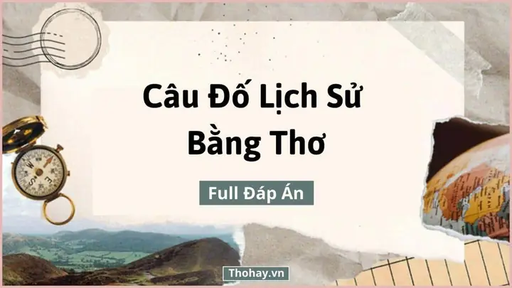 Câu Đố Thơ Có Đáp Án