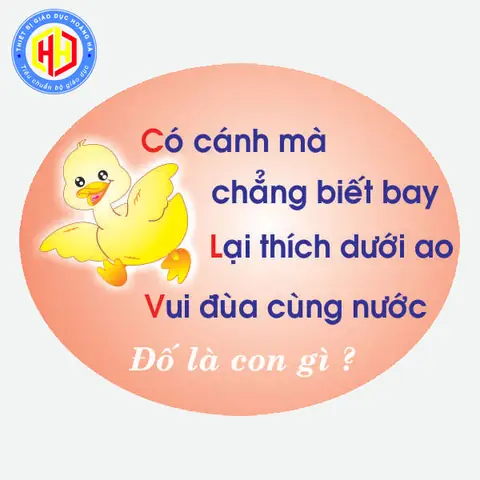 Câu Đố Vui Cho Trẻ Em Mẫu Giáo