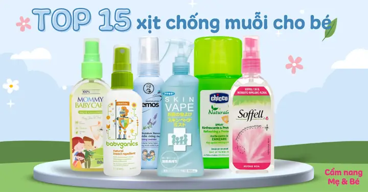 Chai Xịt Côn Trùng Cho Bé