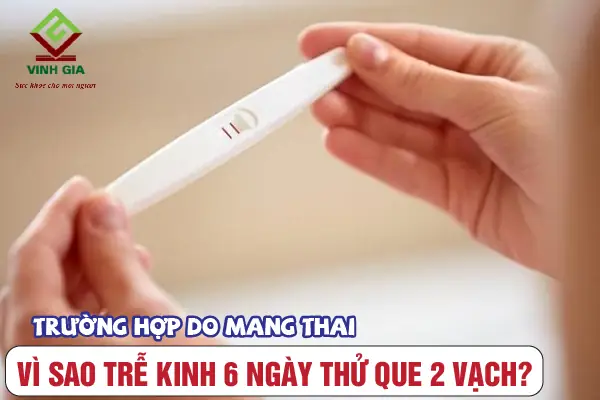 Chậm Kinh 6 Ngày Thử Que 2 Vạch