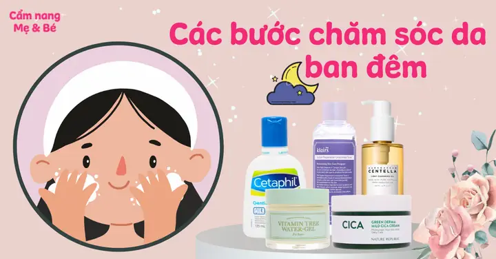 Cham Soc Da Mat Ban Dem