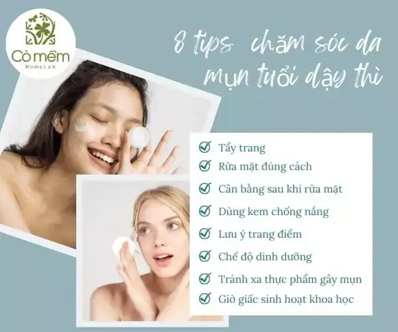 Chăm Sóc Da Mặt Cho Học Sinh