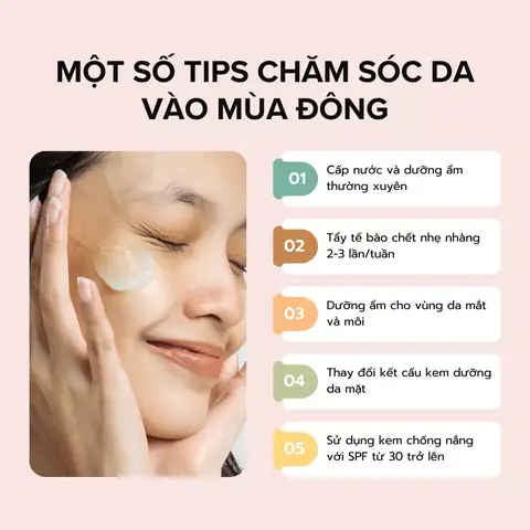 Cham Soc Da Mat Vao Mua Lanh