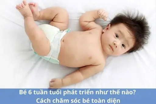 Chăm Sóc Trẻ Sơ Sinh 6 Tuần Tuổi