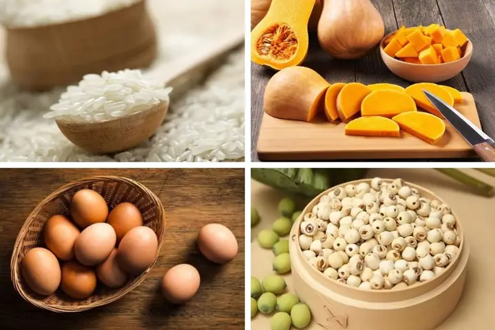 Cháo Bí Đỏ Cho Bé 6 Tháng