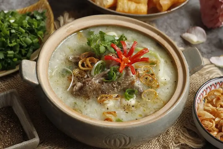 Cháo Chim Hạt Sen Đậu Xanh