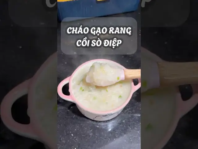 Cháo Cồi Sò Điệp Cho Bé An Dặm