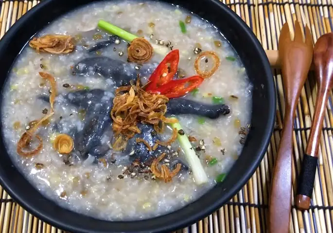 Cháo Gà Ác Nấu Với Gì