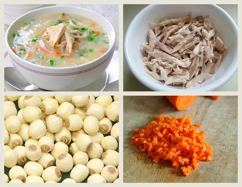 Cháo Gà Cho Bé Ăn Dặm 7 Tháng