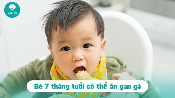 Cháo Gan Gà Cho Bé 7 Tháng