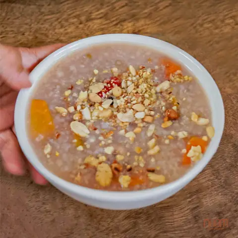 Cháo Gạo Lứt Nấu Với Gì
