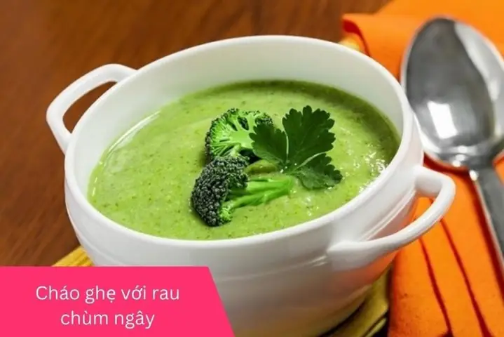 Cháo Ghẹ Nấu Với Rau Gì Cho Bé Ăn Dặm