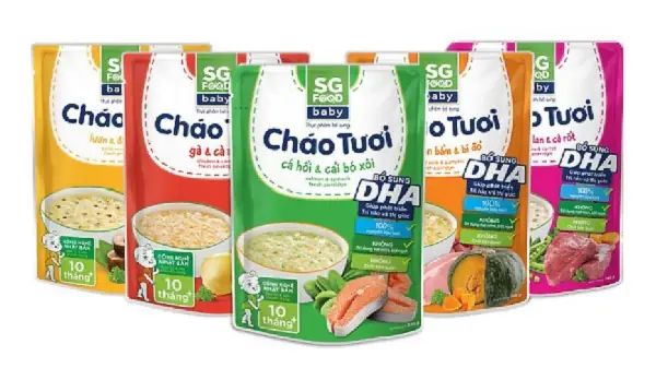 Cháo Gói Cho Be 7 Tháng