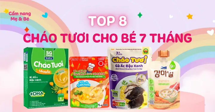 Cháo Gói Cho Bé Ăn Dặm