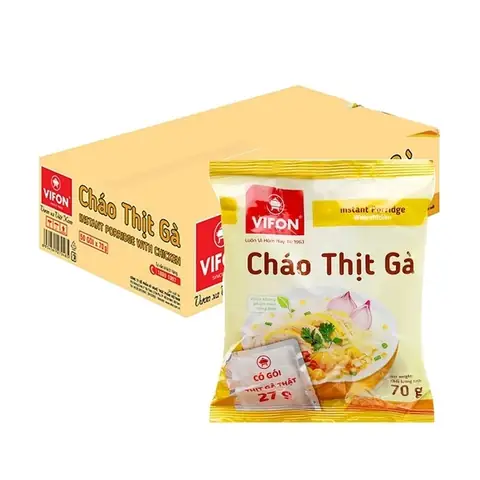 Cháo Gói Cho Bé Ăn Dặm