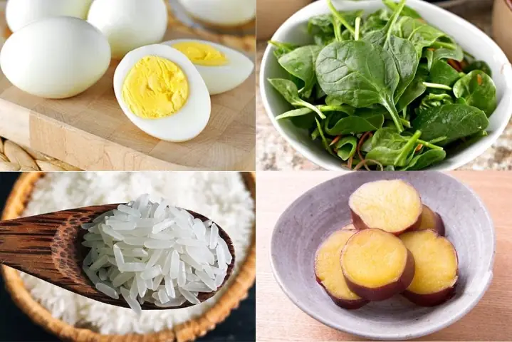 Cháo Khoai Tây Trứng Gà Cho Bé