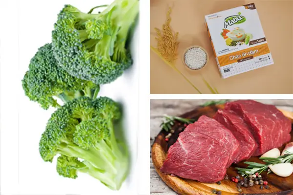 Cháo Thịt Bò Cho Bé Ăn Dặm 7 Tháng Tuổi