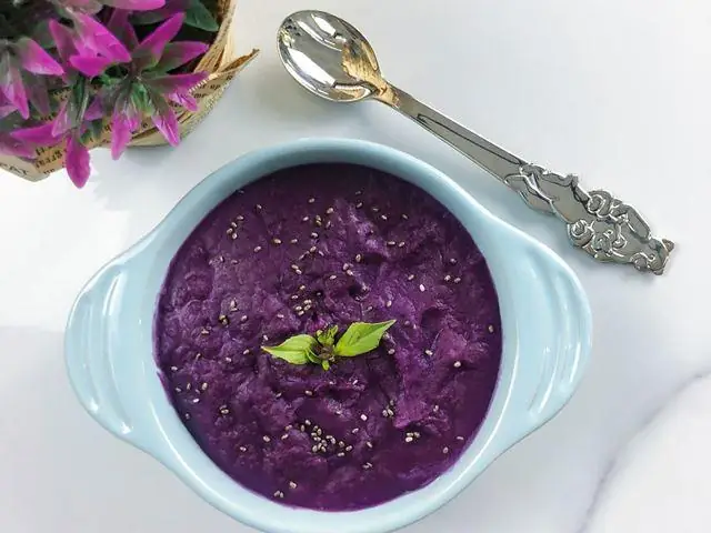 Cháo Thịt Bò Khoai Lang Cho Bé Ăn Dặm