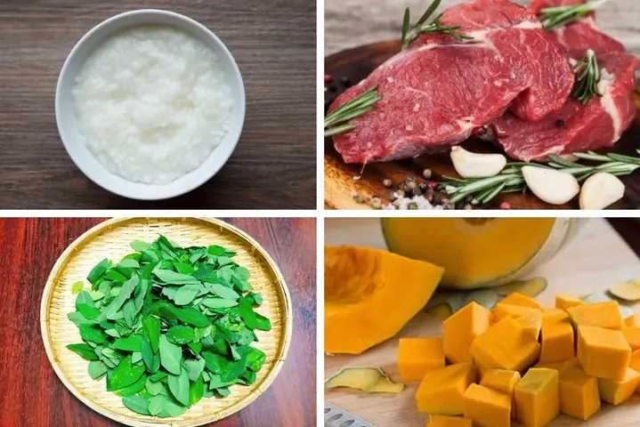 Cháo Thịt Bò Nấu Rau Gì Cho Bé