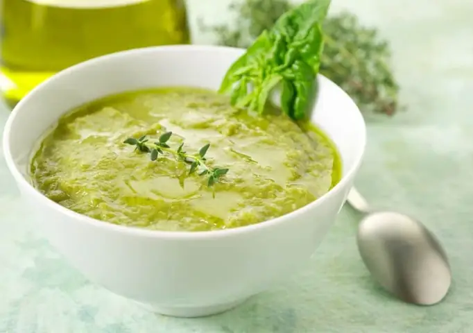 Cháo Thịt Heo Cải Bó Xôi