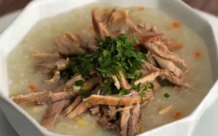 Cháo Tía Tô Giải Cảm Cho Bà Bầu