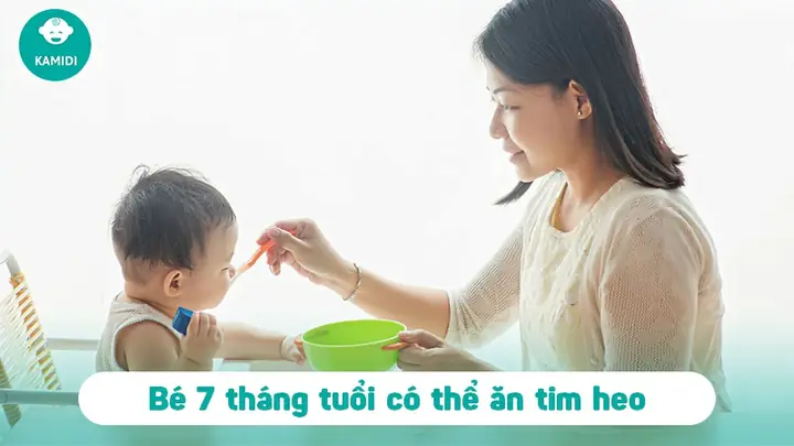 Cháo Tim Heo Cho Bé 7 Tháng