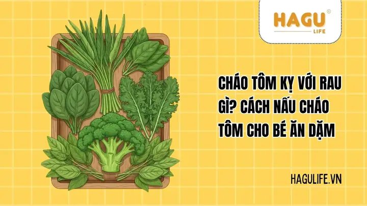 Chao Tom Nau Voi Rau Cu Gi Cho Be
