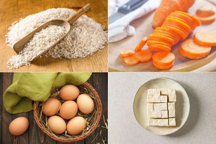 Cháo Trứng Cà Rốt Cho Bé