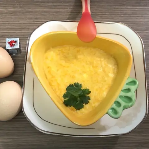 Cháo Trứng Gà Bí Đỏ Cà Rốt