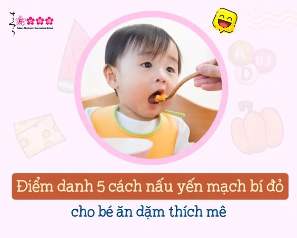 Cháo Yến Mạch Bí Đỏ Cho Bé Ăn Dặm