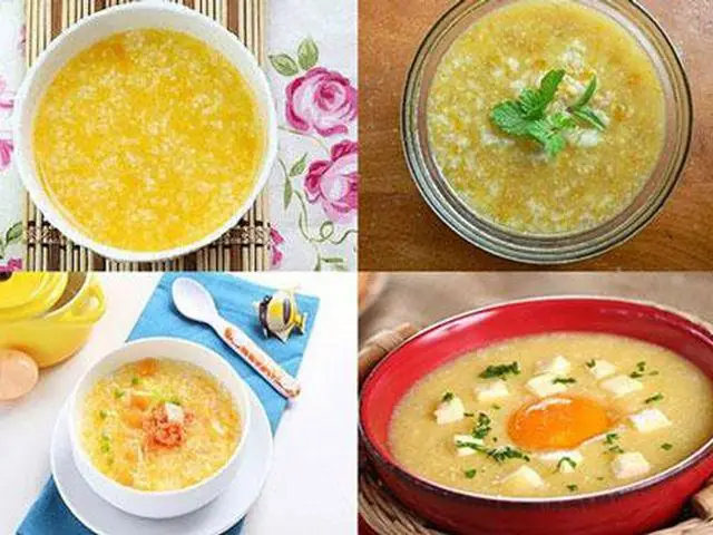 Cháo Yến Mạch Với Trứng Gà